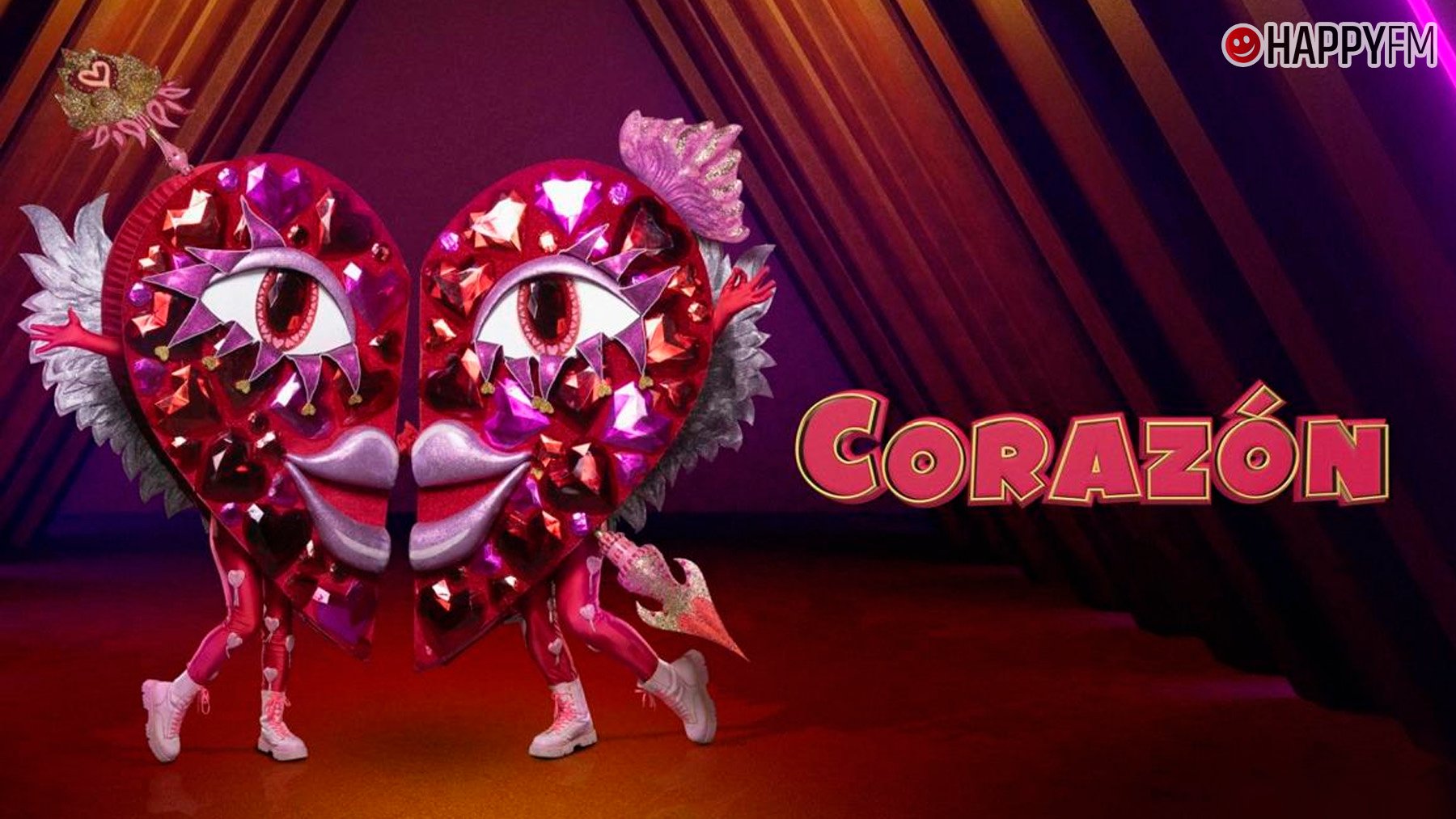 Corazón en Mask Singer 4. (Atresmedia)