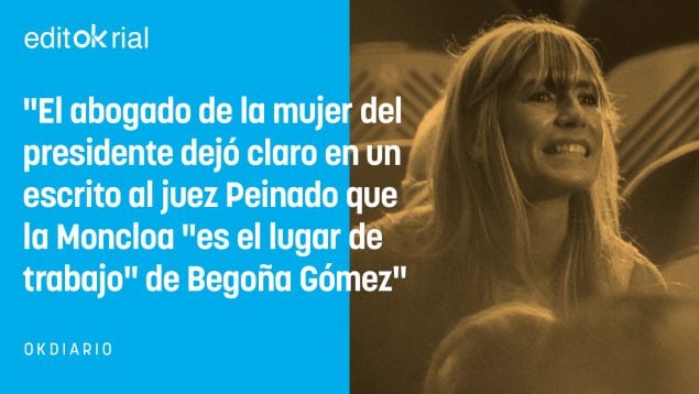 Begoña Gómez, editorial