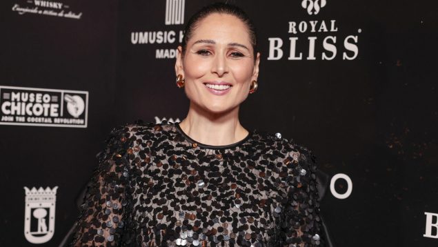 Rosa López en una entrega de premios en Madrid