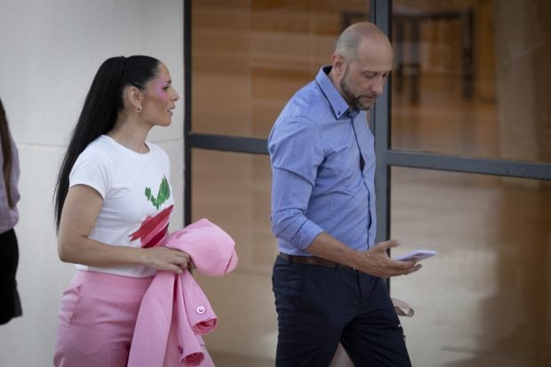 Rosa López e Iñaki García en Madrid