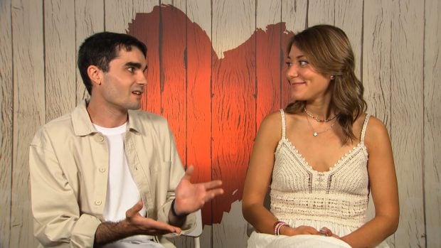 Abraham y Miriam en First Dates. (Mediaset)