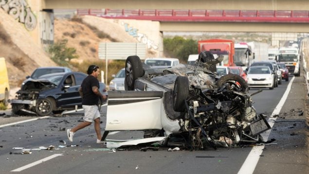 Miguel Ortega, accidente, Murcia