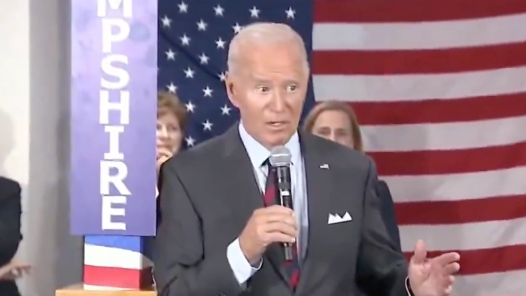 Joe Biden en New Hampshire