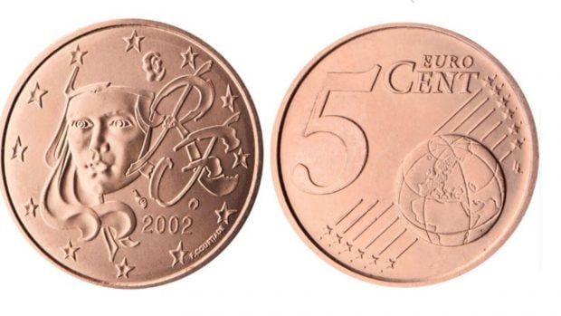 moneda 5 céntimos