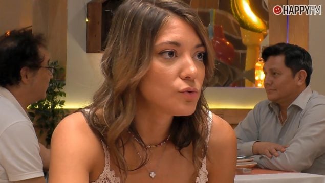 Miriam en First Dates. (Mediaset)