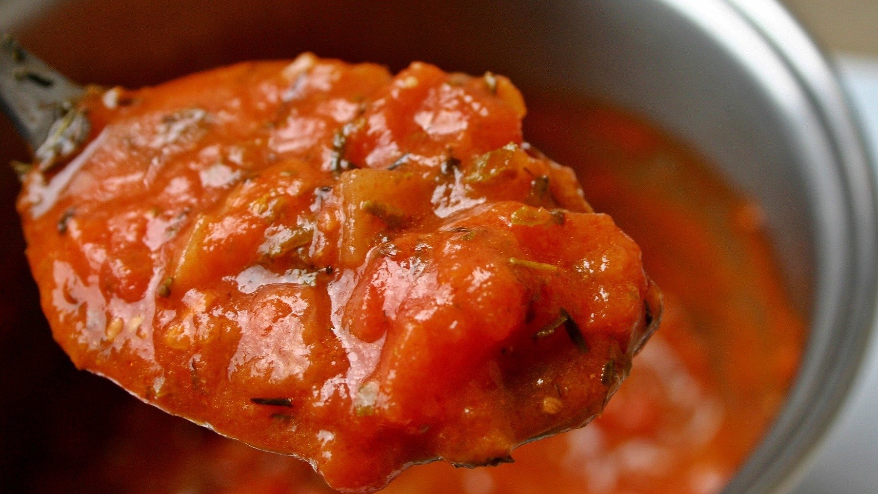 Salsa de tomate.