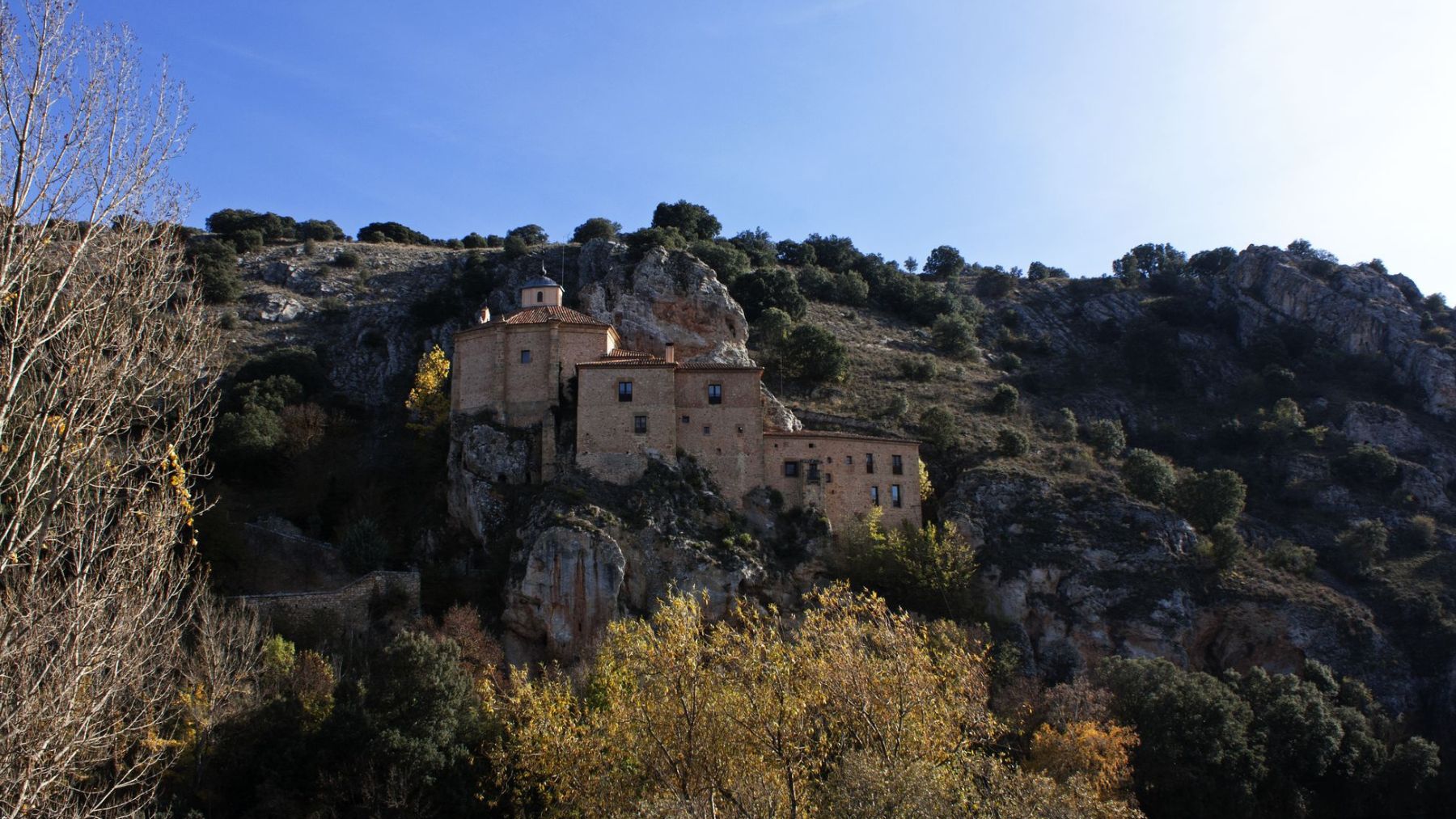 Ermita de San Saturio en Soria. Foto: Turismo Castilla y León