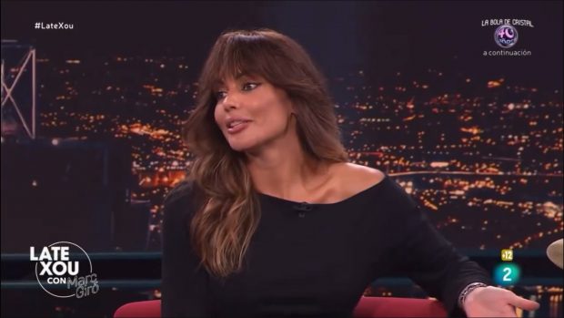 Lara Álvarez en el programa Late Xou. (RTVE)