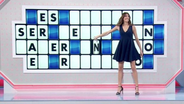 Laura Moure en La Ruleta de la Suerte. (Atresmedia)