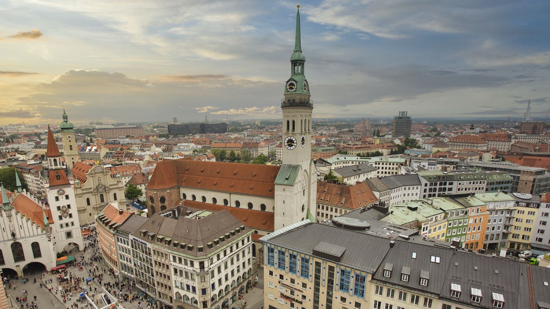 Vistas de Múnich.