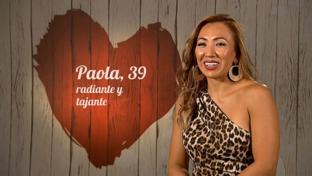 Paola se sincera en First Dates. (Mediaset)