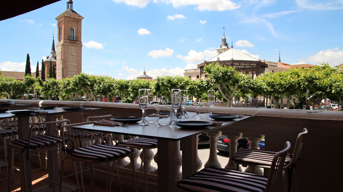 Terraza del Casino de Alcalá de Henares © Instagram