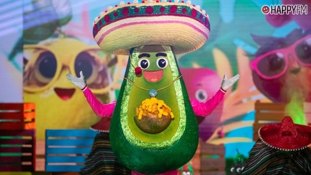 Aguacate en Mask Singer 4. (Atresmedia)