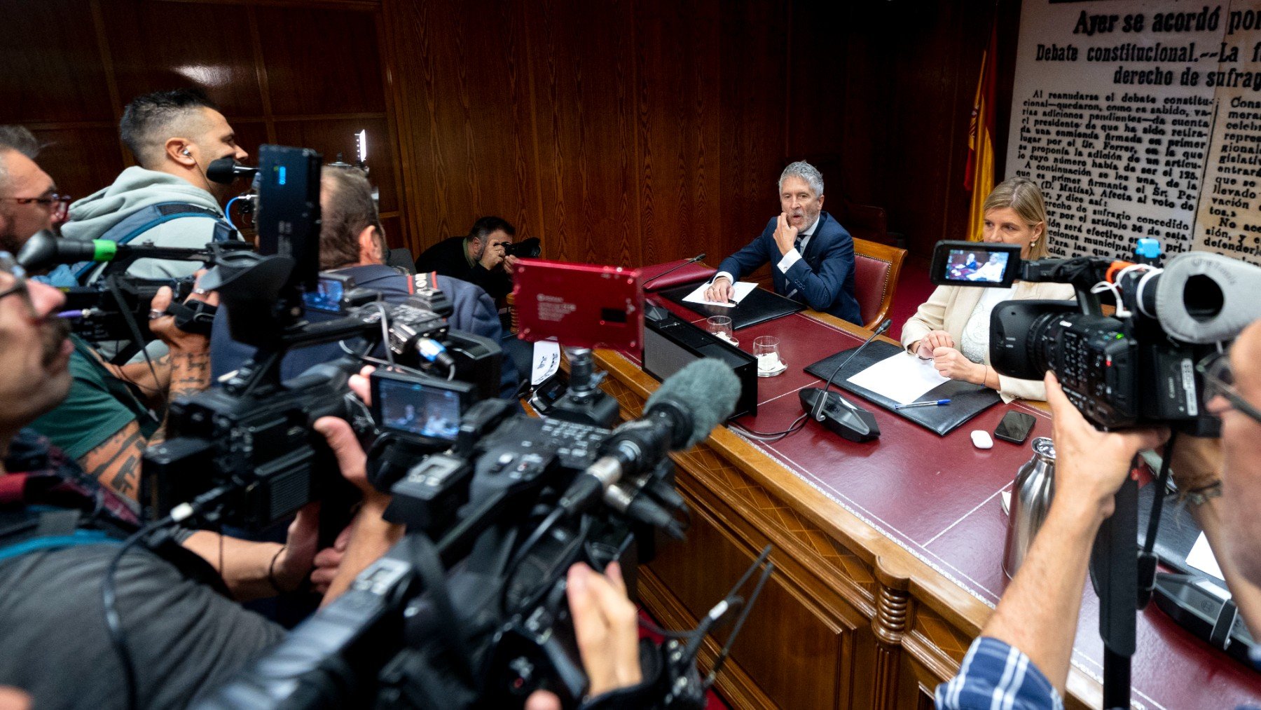 El ministro del Interior, Fernando Grande Marlaska.