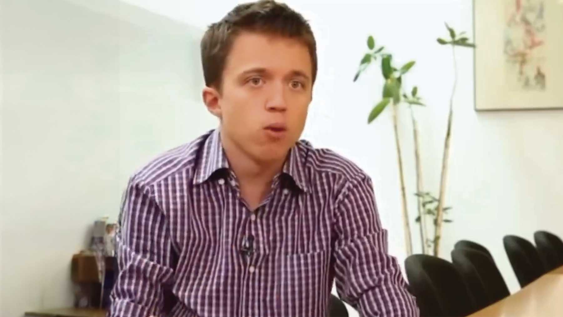 Íñigo Errejón en 2016.