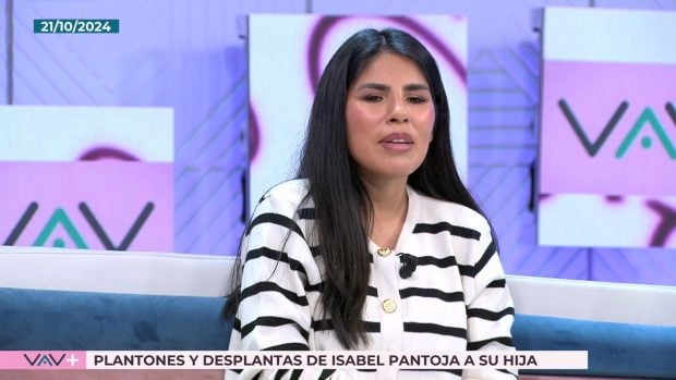 Isa Pantoja es una de las colaboradoras semanales de Vamos a ver (Mediaset).