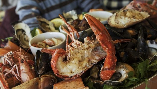 Mariscos, marisquería, Madrid