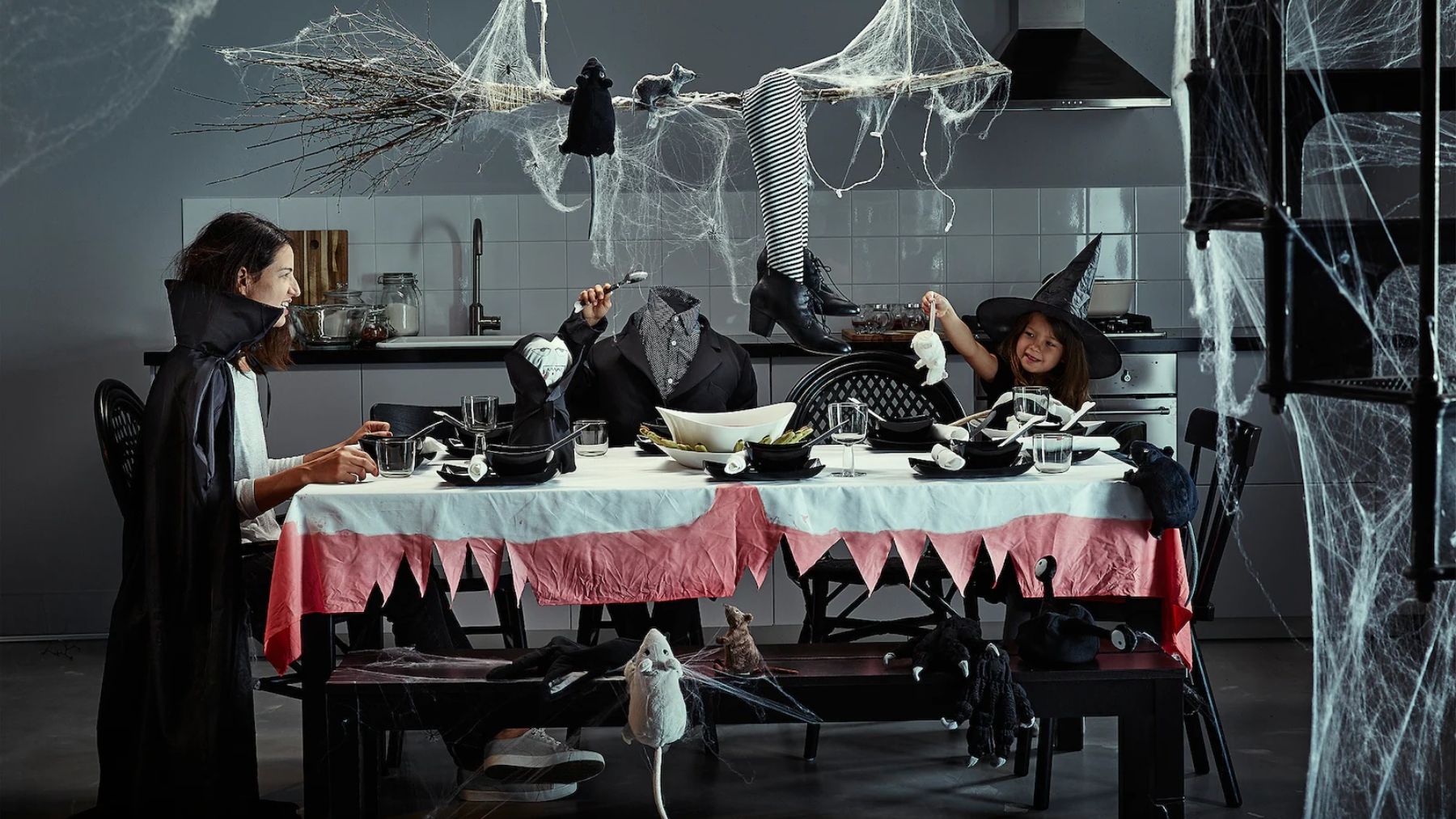 Mesa de Ikea para Halloween (Foto: Ikea.es).