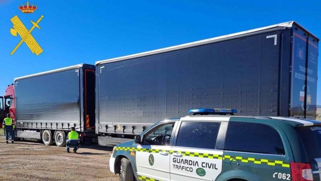 Teruel camionero borracho