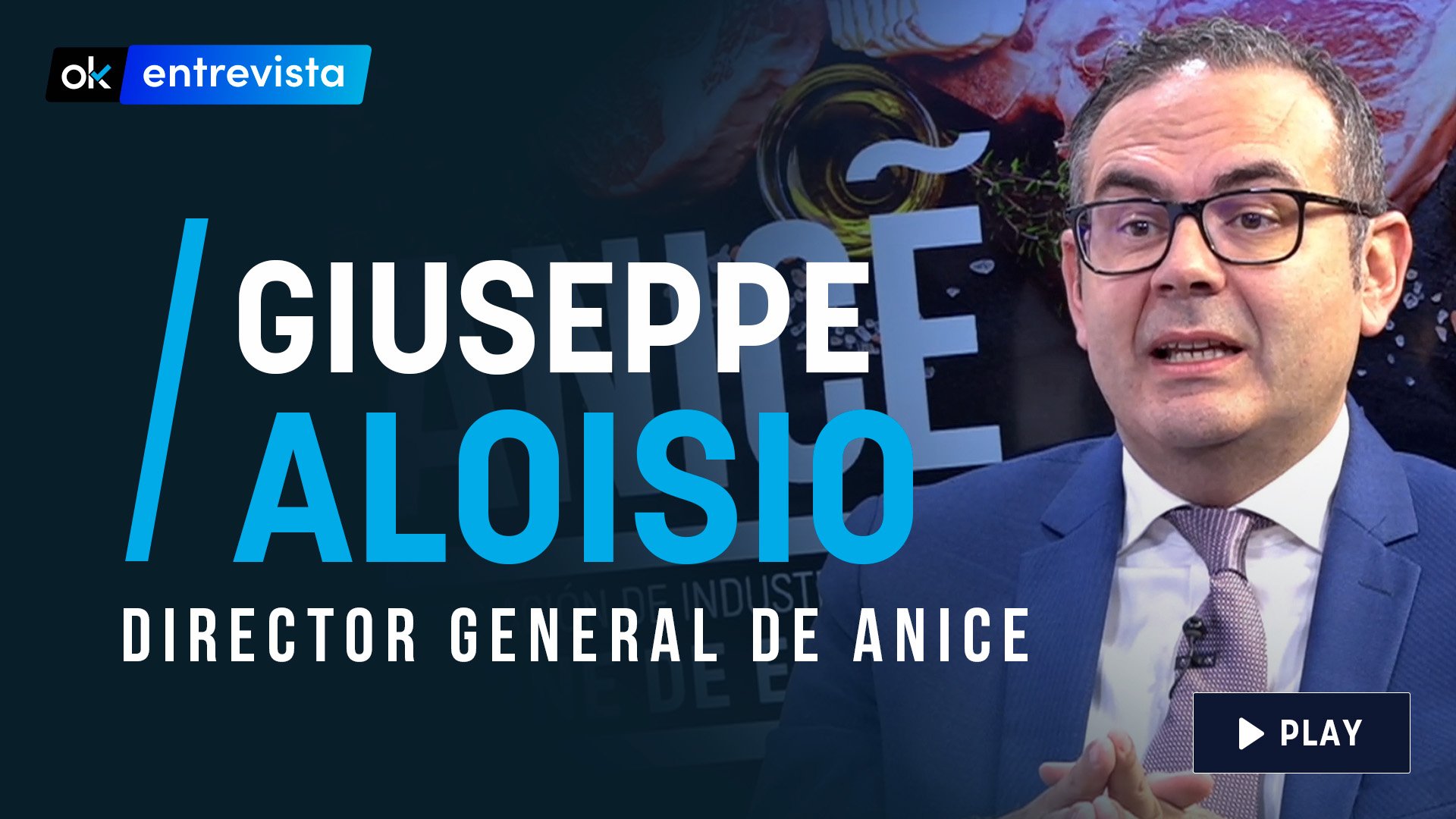 Giuseppe Aloisio, director general de Anice.