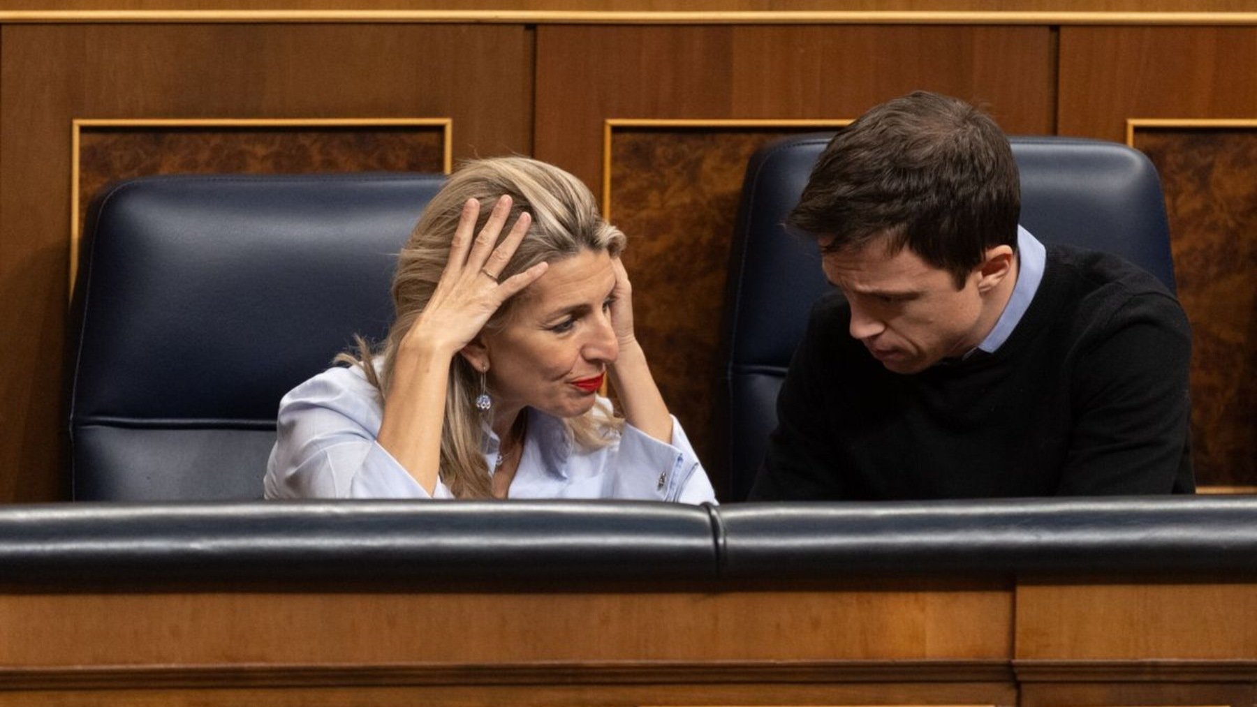 Yolanda Díaz e Íñigo Errejón.