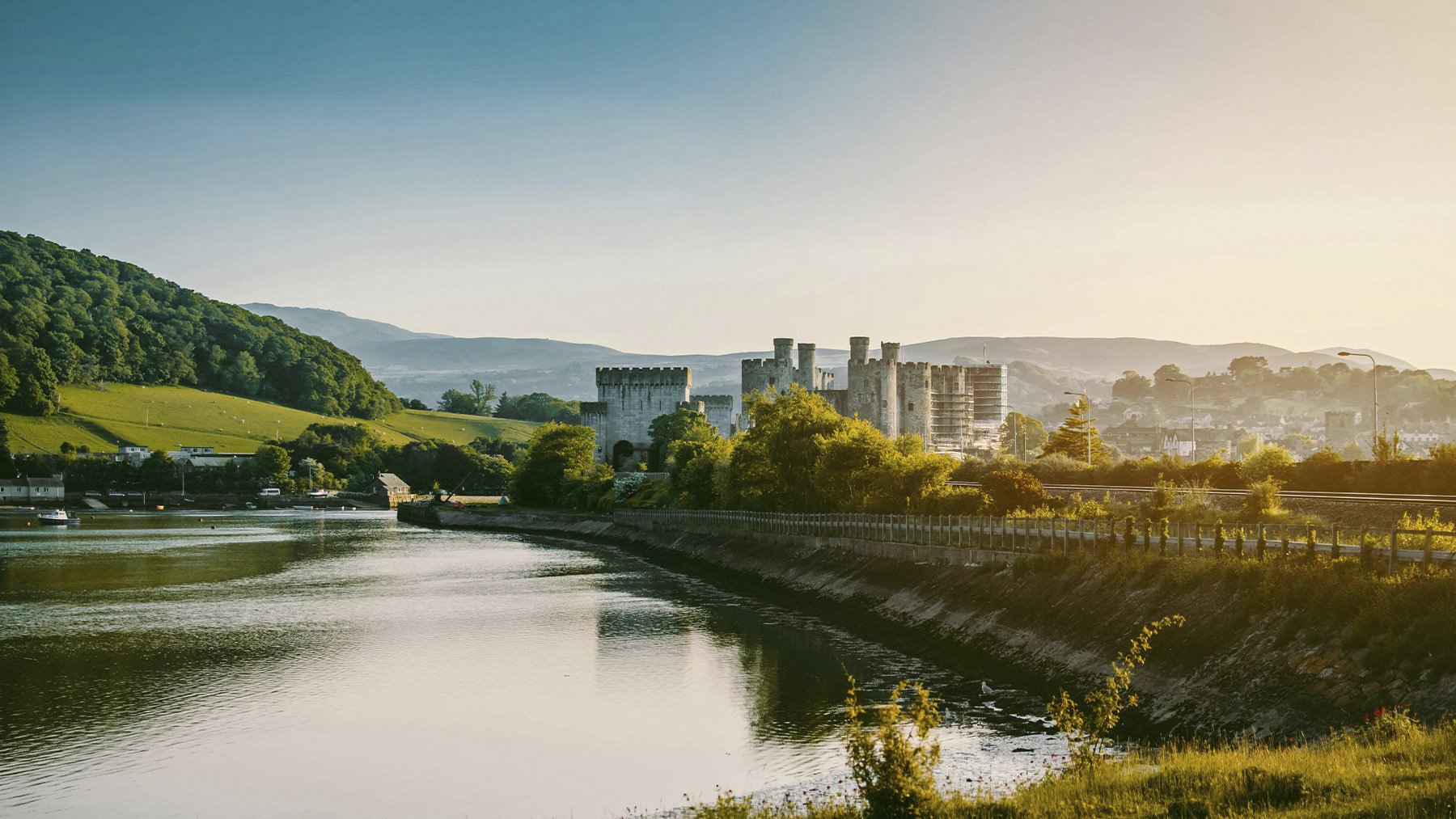 Castillo de Conwy. Foto: Pexels.