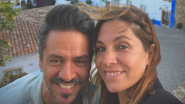 Leire Martínez junto a Miguel, su actual pareja (Instagram).