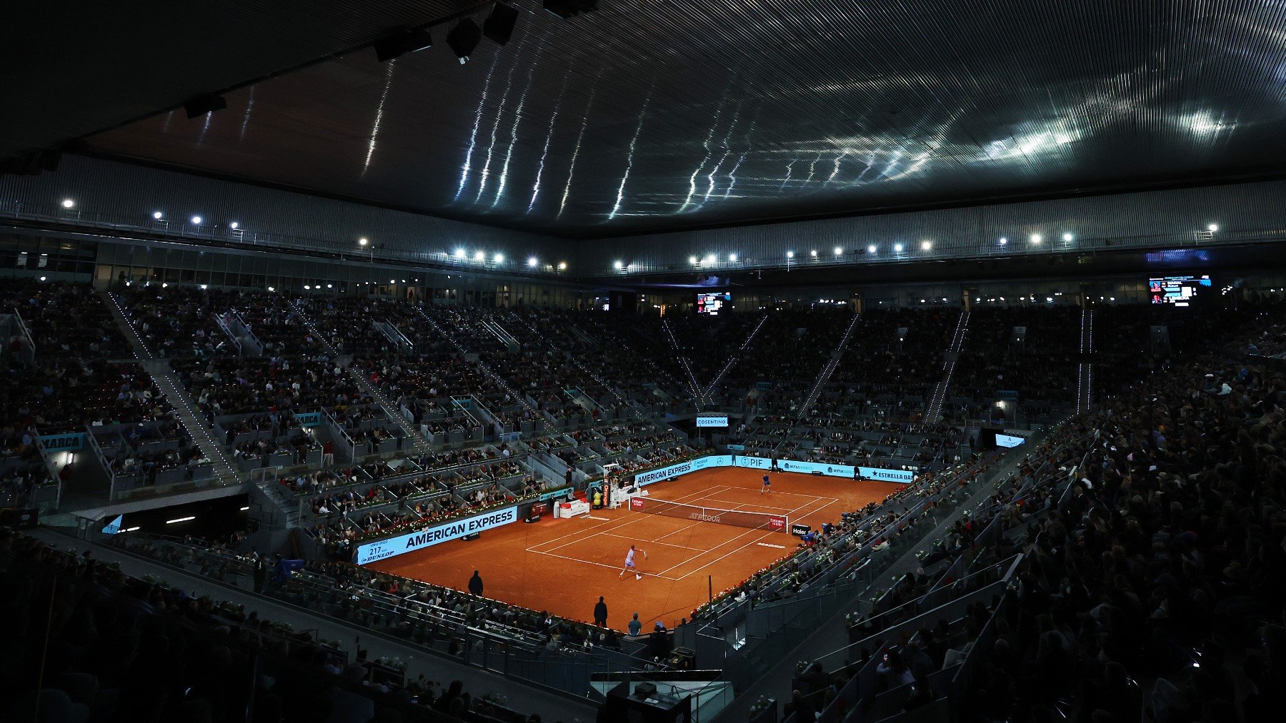 La pista central del Mutua Madrid Open. (Getty)