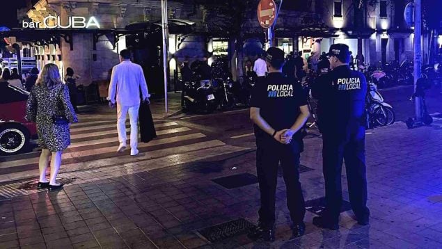 Palma tardeo, Policía Palma