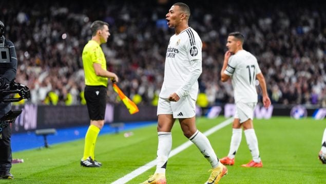 Barcelona fuera de juego Madrid Mbappé