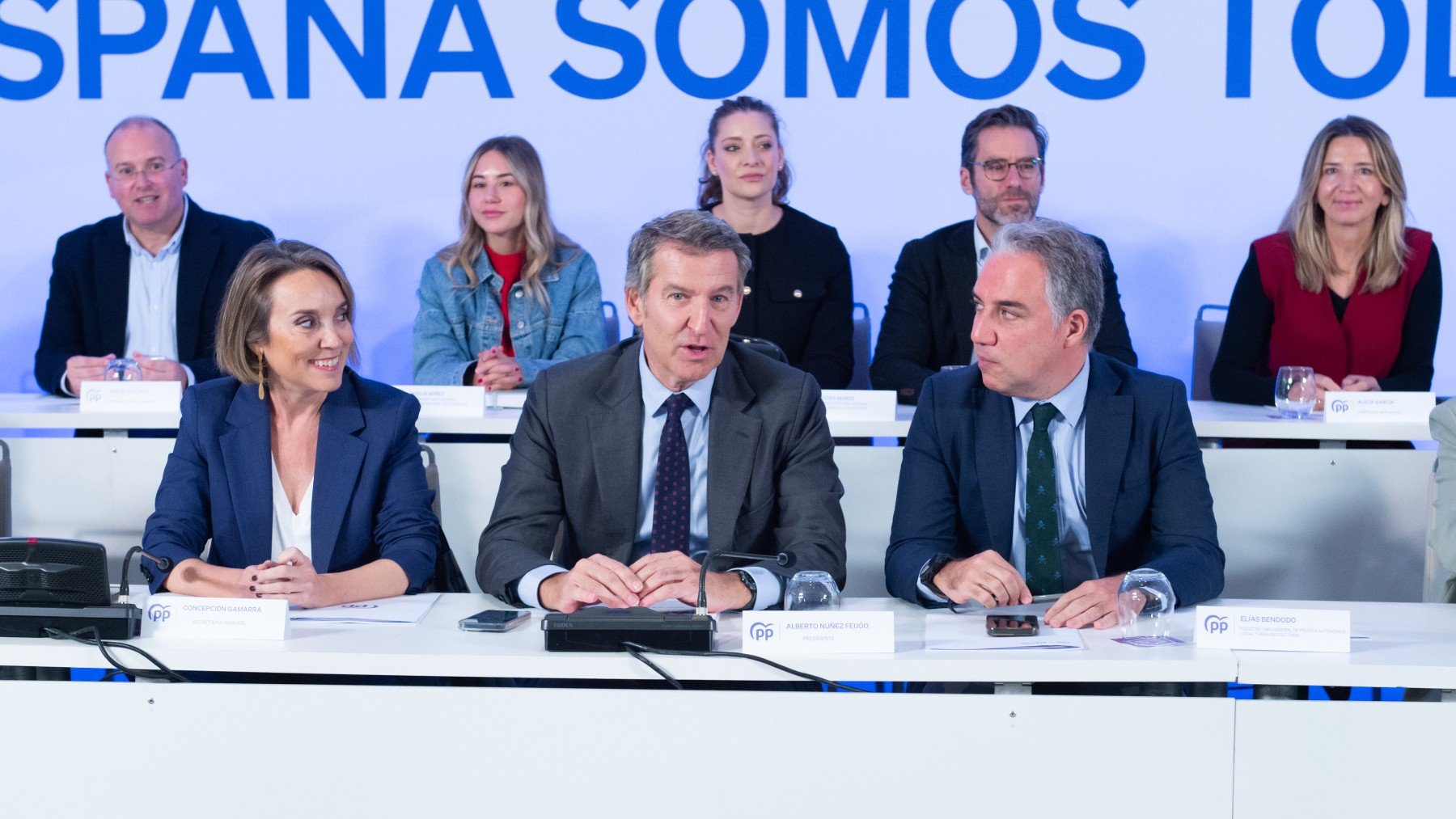 Feijóo en el Comité Ejecutivo Nacional del PP. (Foto: EP)