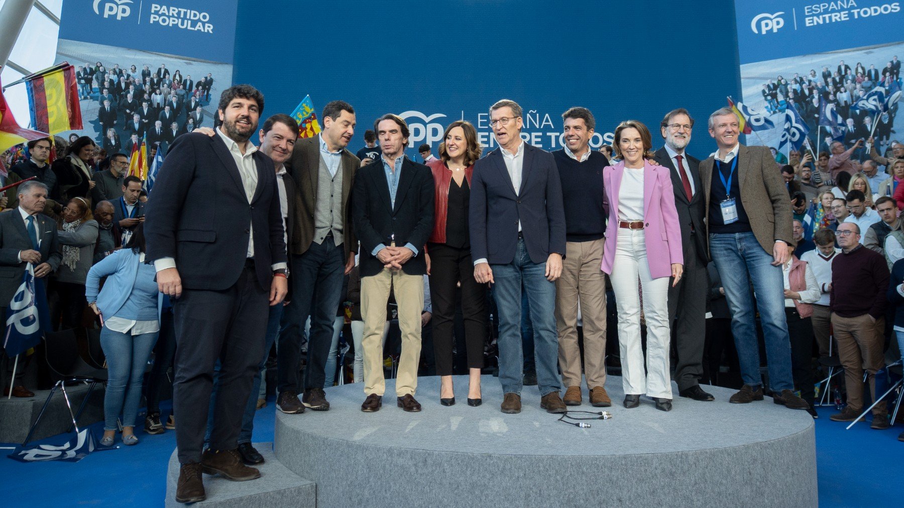 Intermunicipal del PP en Valencia en 2023. (Foto: EP)