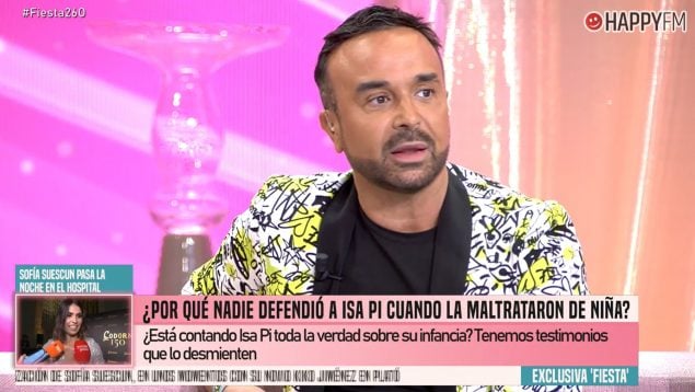 Luis Rollán en Fiesta. (Mediaset)