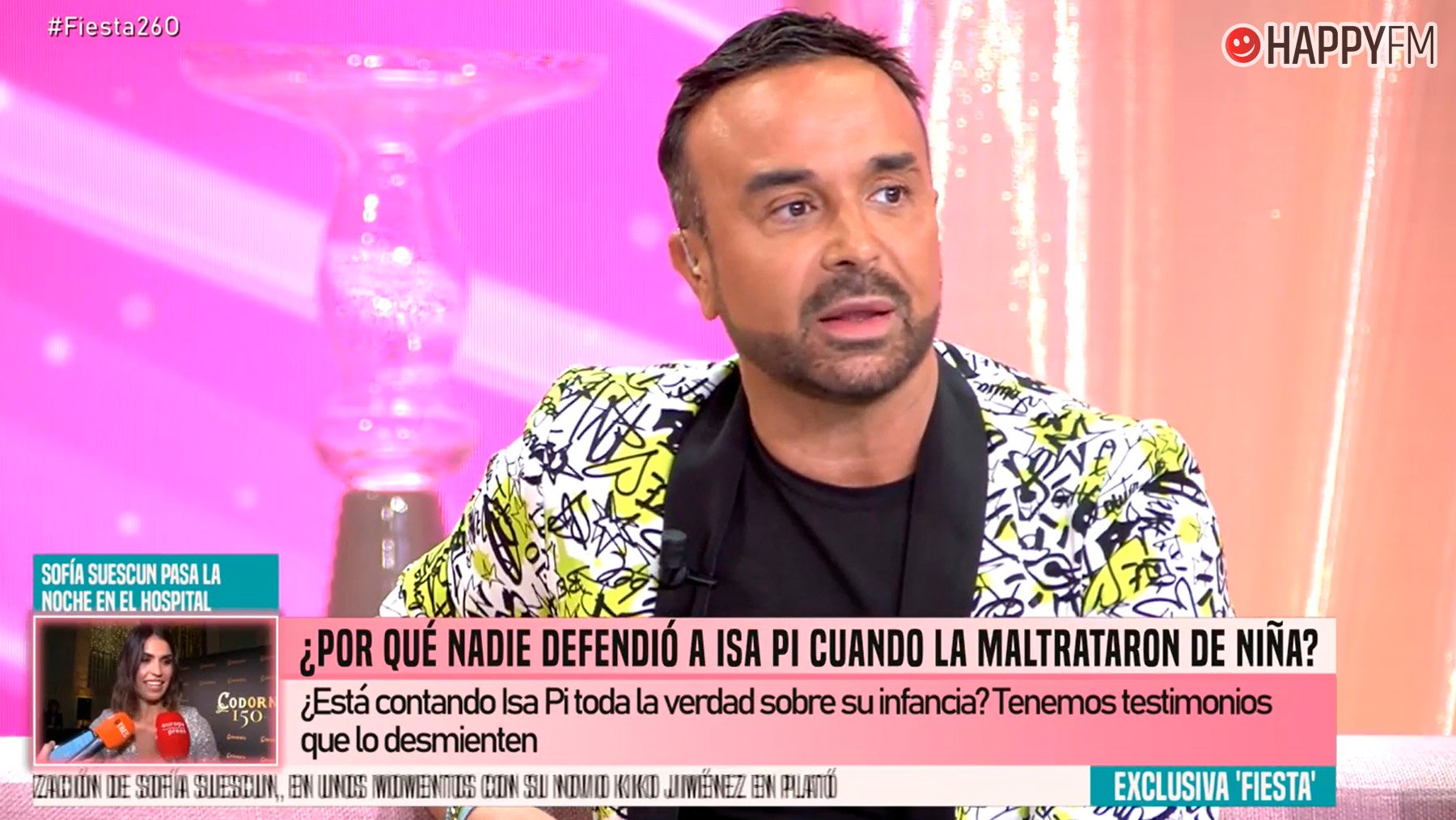 Luis Rollán en Fiesta. (Mediaset)