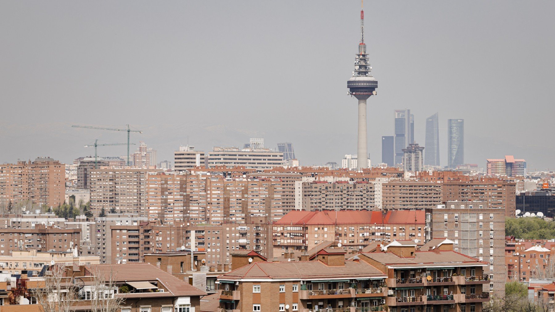 Vista aérea de Madrid. (EP)