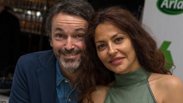 Patricia Pérez y Luis Canut en un evento en Madrid