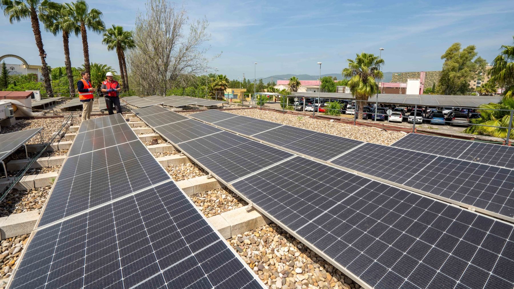 Placas Solares en el Hospital Universitario Reina Sofía de Córdoba