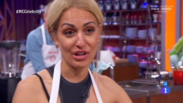 Hiba Abouk se sincera en MasterChef Celebrity 9 sobre el único robo que ha cometido. (RTVE)