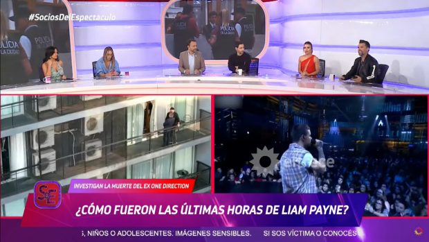 El programa argentino Socios del espectáculo apunta a la nueva teoría sobre la muerte de Liam Payne (eltrece).