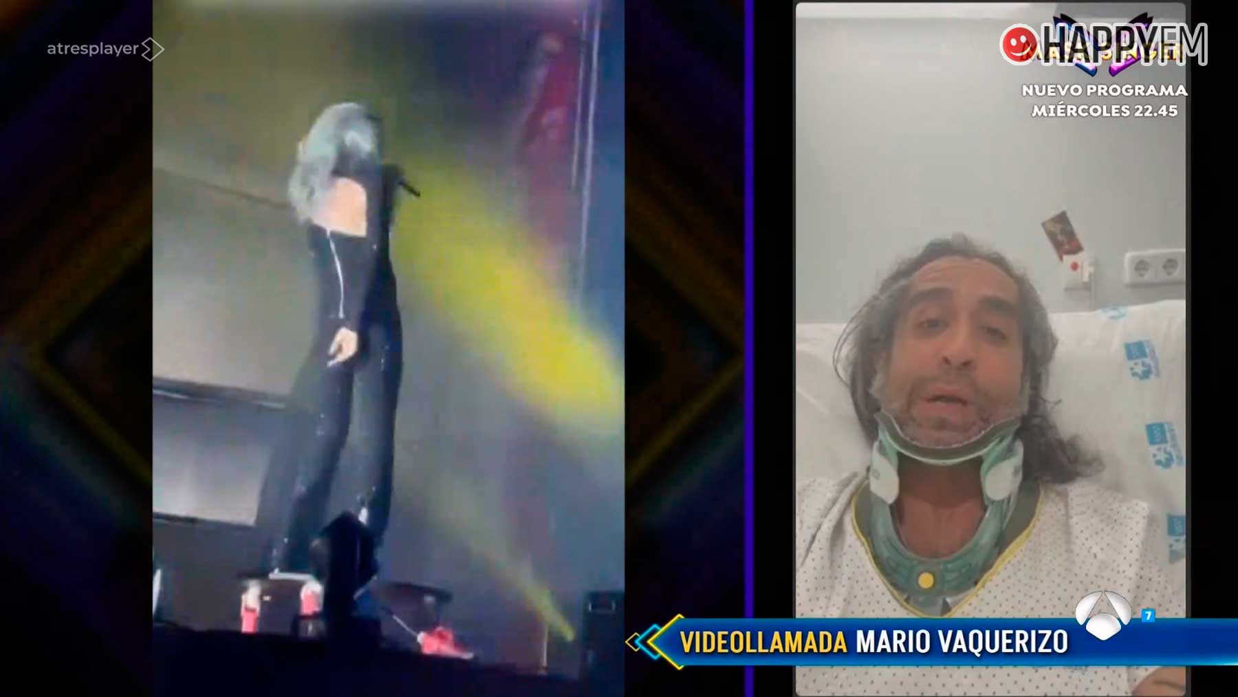 Mario Vaquerizo reaparece en El Hormiguero tras su accidente (Atresmedia).