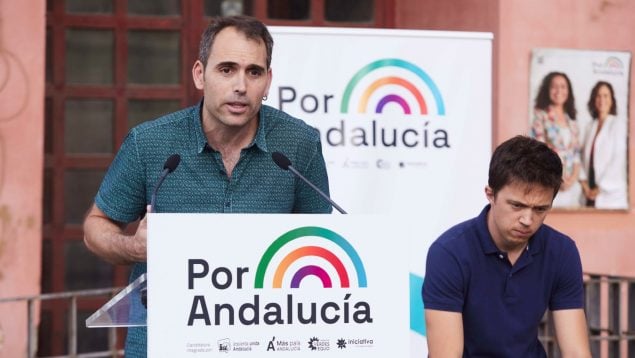 Toni Valero e Íñigo Errejón.