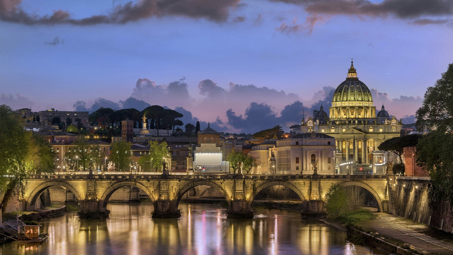 Vista panorámica del Vaticano. Foto: Pexels.