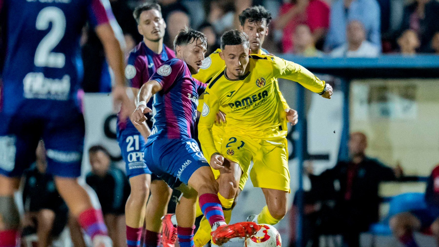 Yeremi Pino, durante el partido.