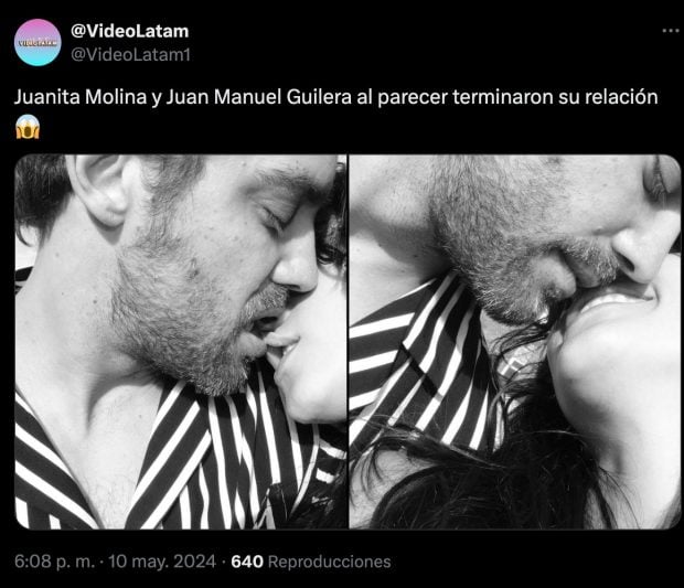 Juan Manuel Guilera y Juanita Molina.