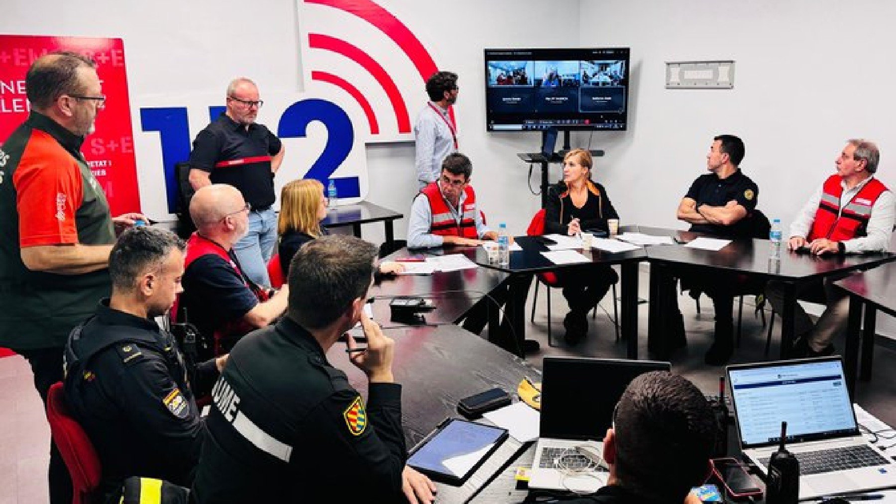 Reunión del Cecopi en Valencia.