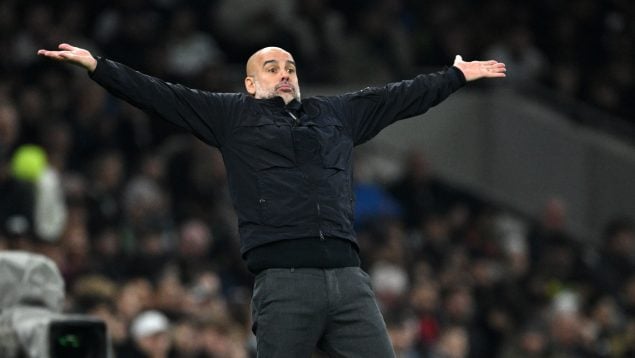 guardiola, manchester city, tottenham, copa liga