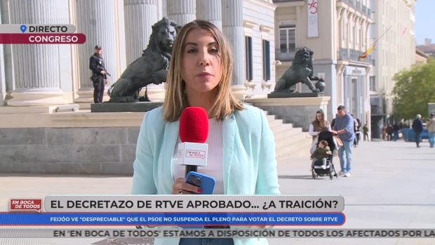 Alba Sánchez, nueva reportera de En boca de todos (Mediaset).