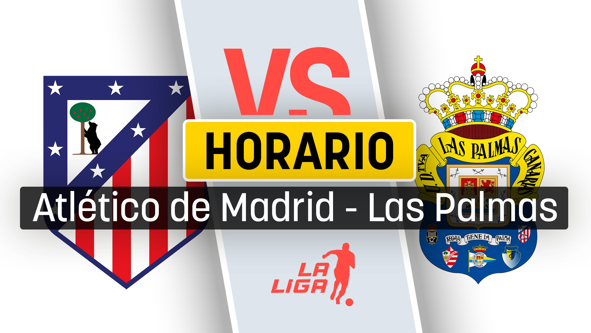 Atlético de Madrid – Las Palmas: horario y dónde ver por TV el partido de la Liga.