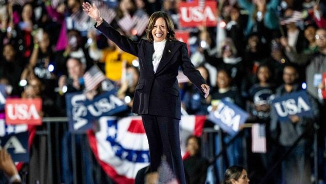 Kamala Harris, financiación ilegal