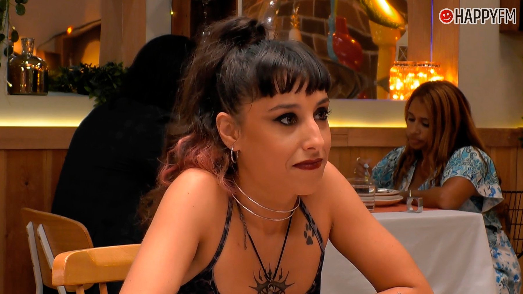 Katia en First Dates. (Mediaset)